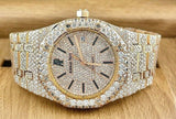 Audemars Piguet Iced Out (WATCH + CHAIN+ BRACELET) (PACK OF THREE)